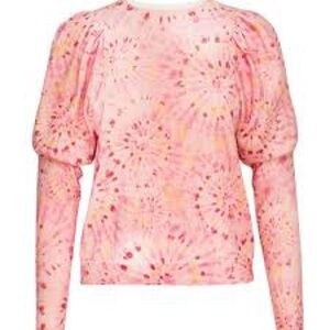 MISA Los Angeles /.Kali Long Puff Sleeve Top - Sz M